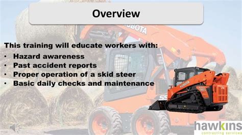 skid steer capacity loader safety training ppt|Skidsteer training Hawkins Contracting .